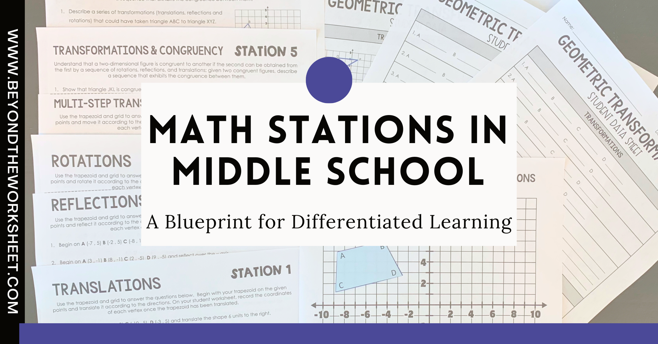 Math Stations in Middle School